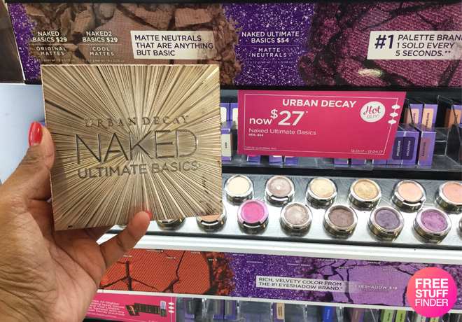 Urban Decay Naked Ultimate Basics Palette ONLY $27 + FREE Shipping (Reg $54)