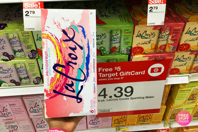 $2.72 (Reg $4.39) LaCroix Curate Sparkling Water (8 pack) at Target