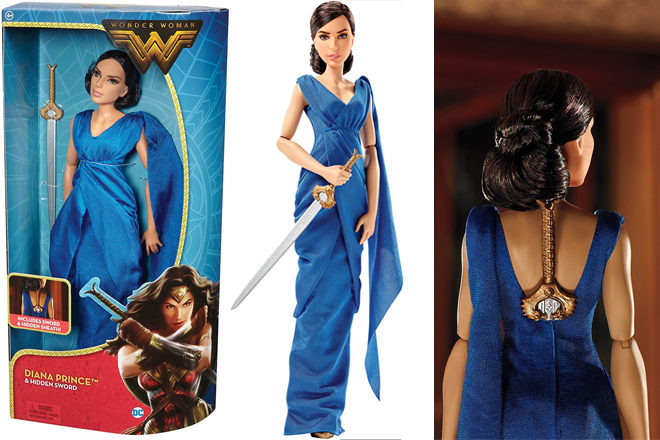 *HOT* $4.99 (Reg $15) DC Wonder Woman Diana Prince & Sword Doll