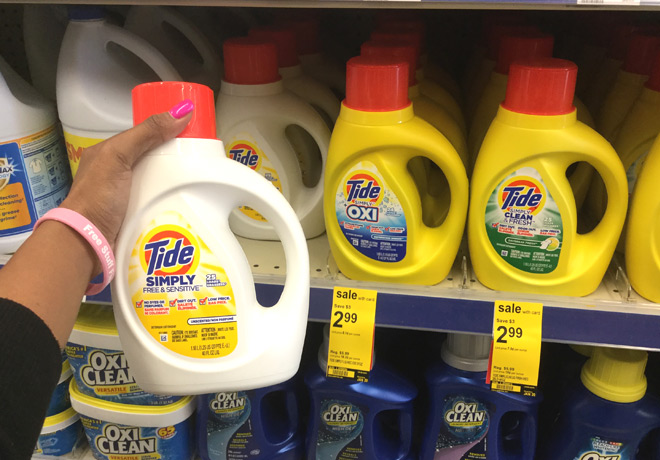 $1.99 (Reg $6) Tide Simply Clean Laundry Detergent at Walgreens