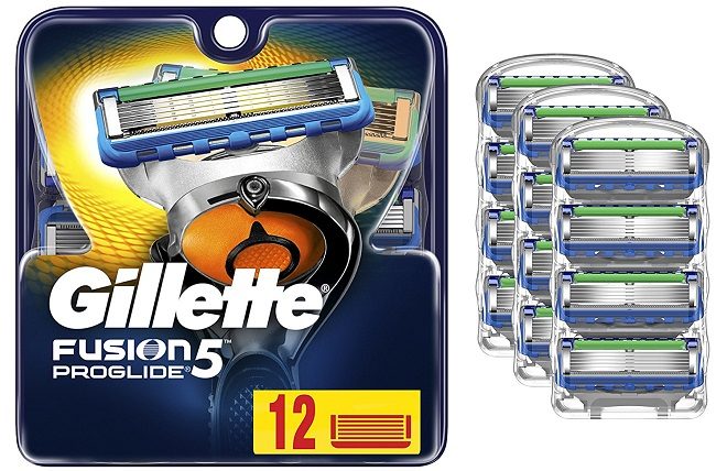 $29.99 (Reg $48) Gillette Fusion5 ProGlide Razor Blades 12-Pack + FREE Shipping
