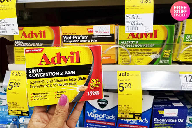 *HOT* $2.99 (Reg $8.79) Advil Respiratory Products at Walgreens