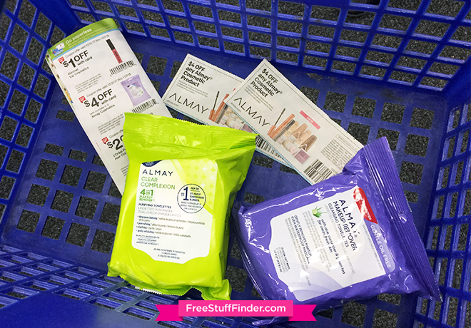 FREE Almay Makeup Removing Towelettes at Walgreens + $0.22 Moneymaker