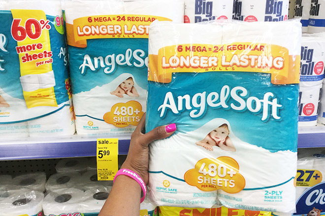 $4.74 (Reg $6.49) Angel Soft Bath Tissue at Walgreens