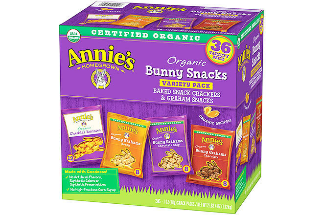 $8.50 Annie’s Organic 36-Count Variety Pack (Only $0.24 per Bag!)