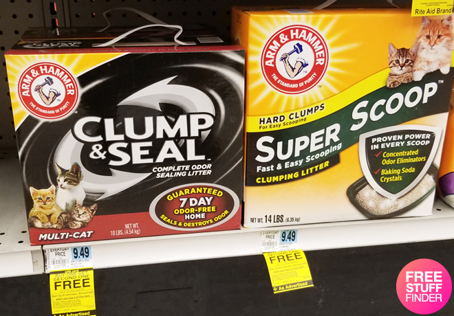 $2.75 (Reg $9.49) Arm & Hammer Cat Litter at Rite Aid (Print Now!)