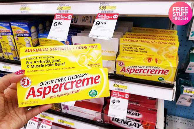 FREE Aspercreme Pain Relieving Creme at Target + $1.02 Moneymaker