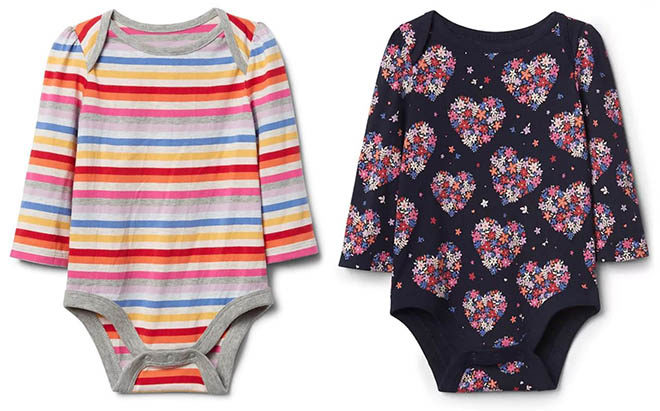 *HOT* $4.79 (Reg $15) GAP Baby Bodysuits + FREE Shipping