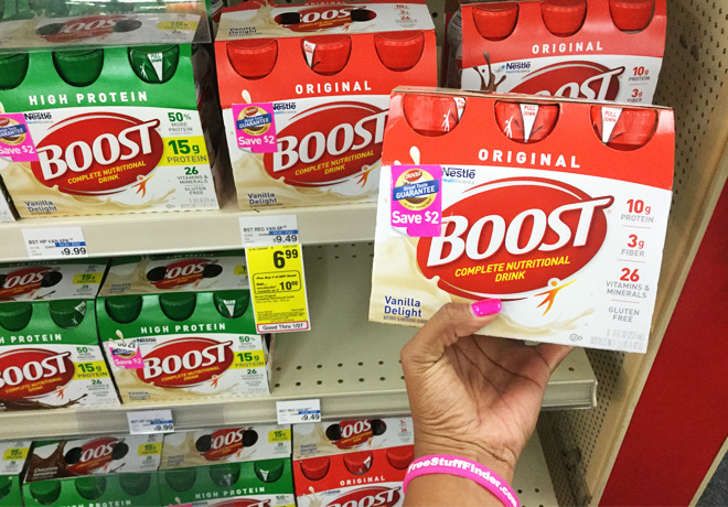 *HOT* $0.99 (Reg $9.49) Boost Drinks at CVS (Only $0.16 Per Bottle!)