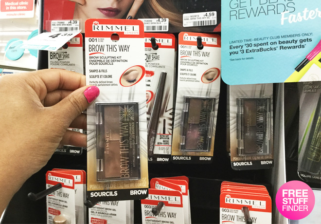 *HOT* $0.34 (Reg $4.59) Rimmel Brow Sculpting Kit at CVS (Print Now!)