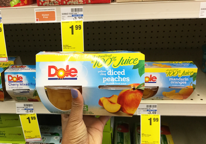 *HOT* Dole Fruit Bowls Only $1.49 at CVS (Regularly $3.49) - Print Now!