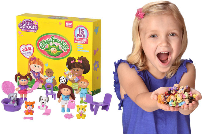 *HOT* $7.82 (Reg $20) Cabbage Patch Kids Little Sprouts Friends 15-Pack
