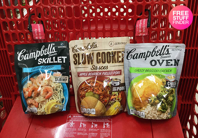 $0.67 (Reg $2.09) Campbell’s Dinner Sauce at Target