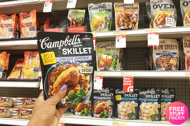 $0.67 (Reg $2) Campbell’s Dinner Sauce at Target (Print Now!)