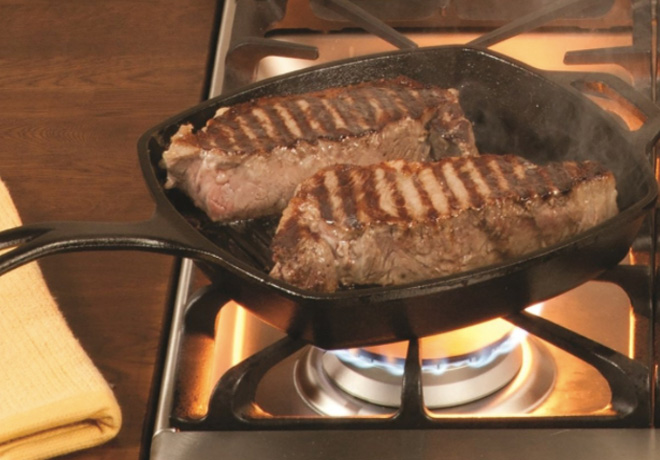 *HOT* $11.05 (Reg $33) Pre-Seasoned Cast Iron Grill Pan (BEST Price!)