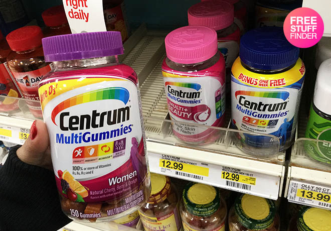 $6.49 (Reg $13) Centrum MultiGummies Vitamins at Target