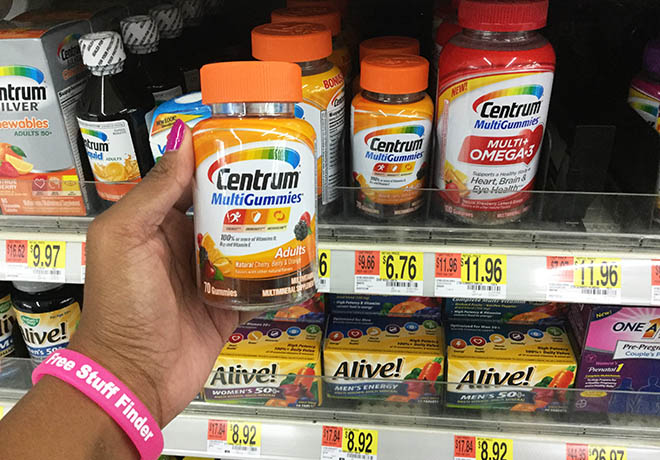 $2.76 (Reg $6.76) Centrum MultiGummies at Walmart