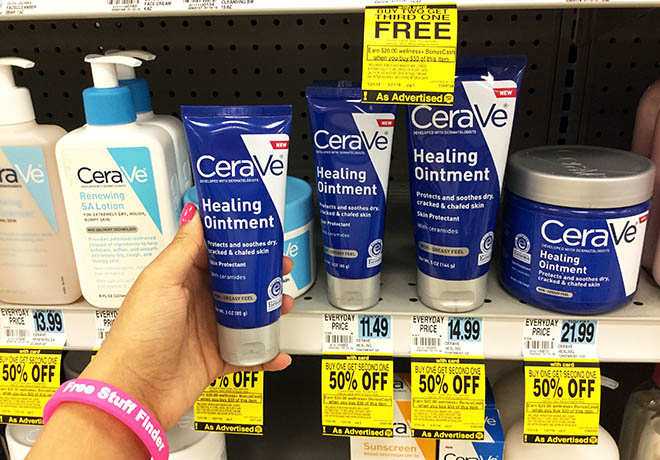 $1.00 Each Cerave Healing Ointment (3 oz) at Rite Aid (Bonus Cash Deal)