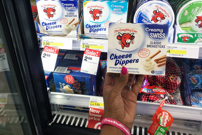 $2.39 (Reg $4) The Laughing Cow Cheese Dippers at Target