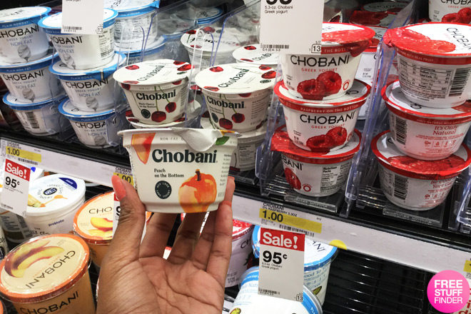 $0.45 (Reg $1) Chobani Greek Yogurt at Target