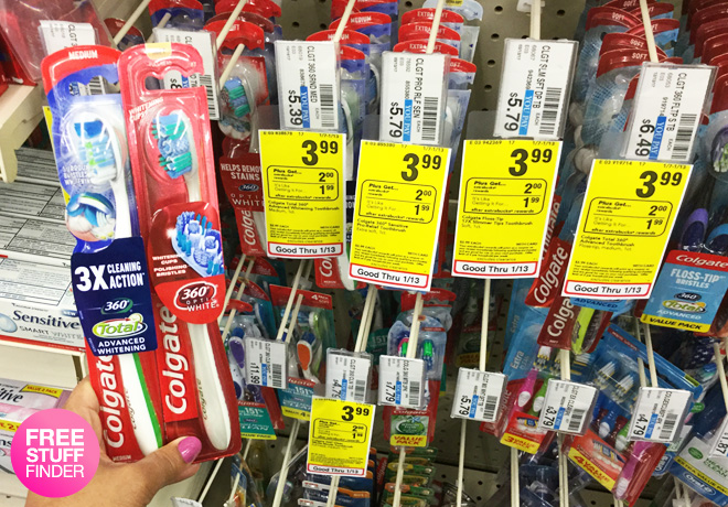 *HOT* FREE Colgate Toothbrush at CVS