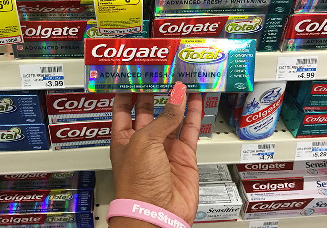 FREE Colgate Total Toothpaste at CVS (Today Only!)