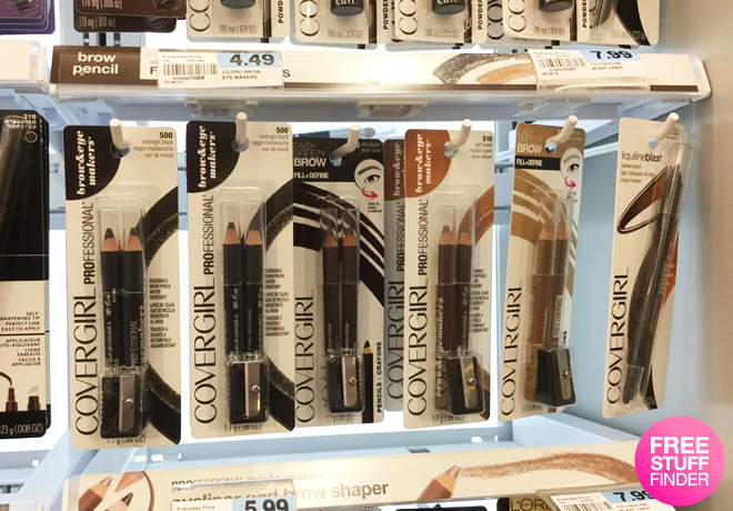 $0.76 (Reg $4.49) Covergirl Brow & Eye Pencils at Rite Aid (Print Now!)