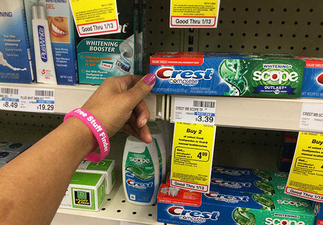 FREE Crest Toothpaste at CVS + $1.22 Moneymaker