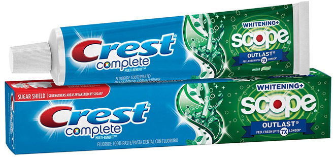 *HOT* $0.97 (Reg $3) Crest Complete Whitening Toothpaste