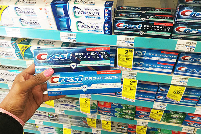 *HOT* $0.99 (Reg $4.79) Crest Toothpaste at CVS