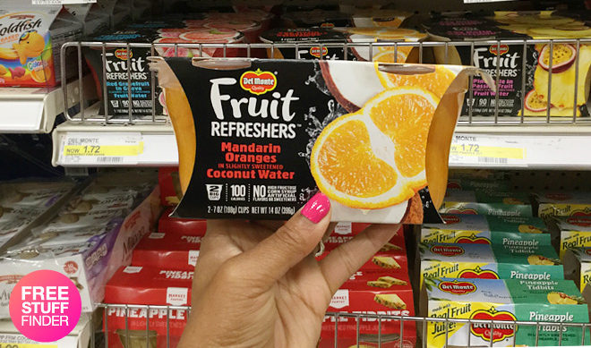 $1 (Reg $1.72) Del Monte Fruit & Chia Refreshers at Target