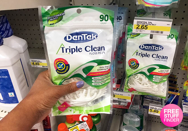 $0.86 (Reg $2.65) DenTek Floss Picks at Target