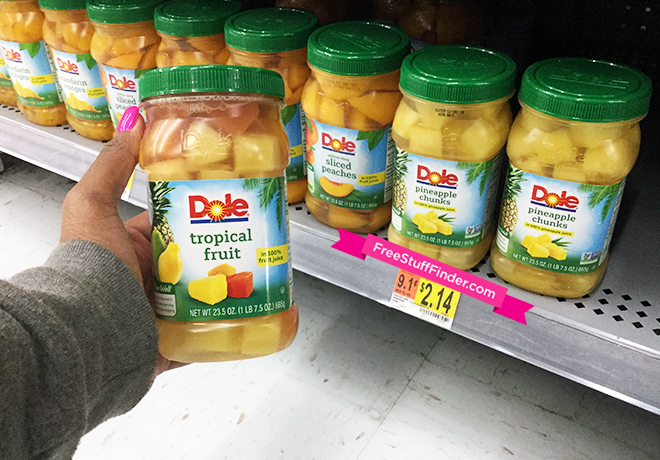 $1.26 (Reg $2.14) Dole Jarred Fruit at Walmart