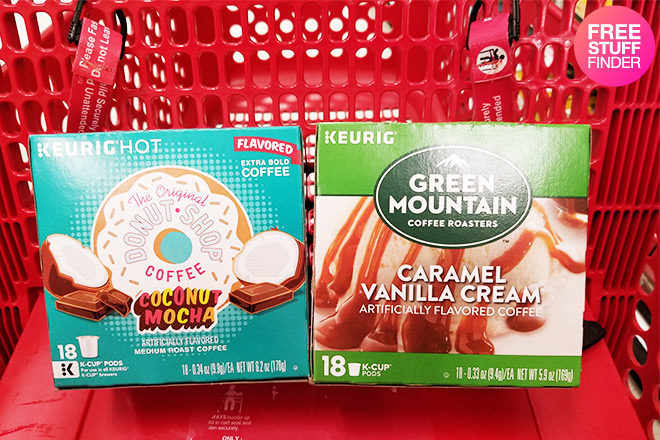 $8.99 (Reg $11) Donut Shop & Green Mountain K-Cups at Target ($0.50 Each!)