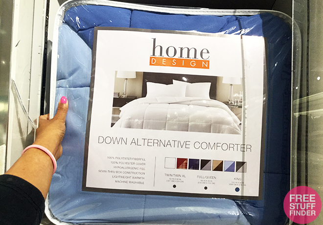 *HOT* $19.99 (Reg $130) Home Design Down Alternative Color Comforters