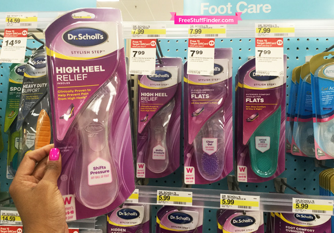 $3.49 (Reg $8) Dr. Scholl's High Heel Insoles at Target (Print Now!)