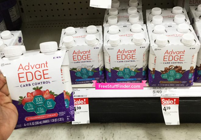 $2.95 (Reg $5.49) EAS AdvantEdge Shakes at Target (Only $0.74 Each!)