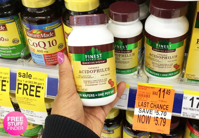 Walgreens Clearance Find: $4.79 (Reg $11.49) Finest Nutrition Supplements