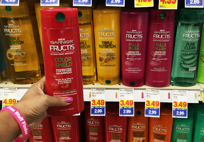 $0.99 (Reg $3.49) Garnier Fructis Hair Care at Kroger Affiliate Stores