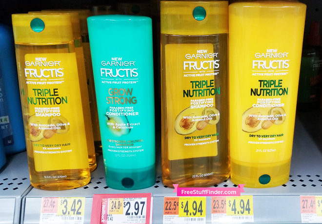 $0.97 Garnier Fructis Shampoo at Walmart