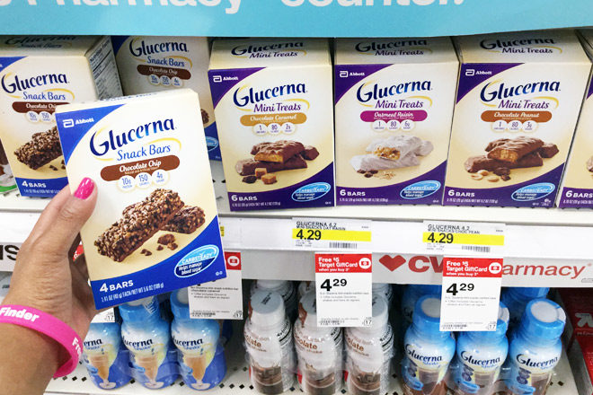 *HOT* $0.96 (Reg $4.29) Glucerna Snack Bars & Mini Treats at Target