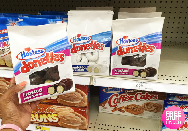 $0.75 Off Hostess Donettes Coupon (Only $1.72 Per Bag at Target!)