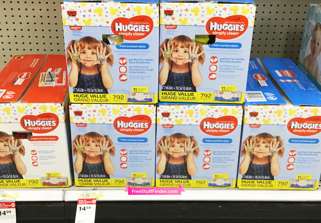 $11.59 Huggies Simply Clean Wipes at Target ($0.01 Per Wipe - Print Now!)