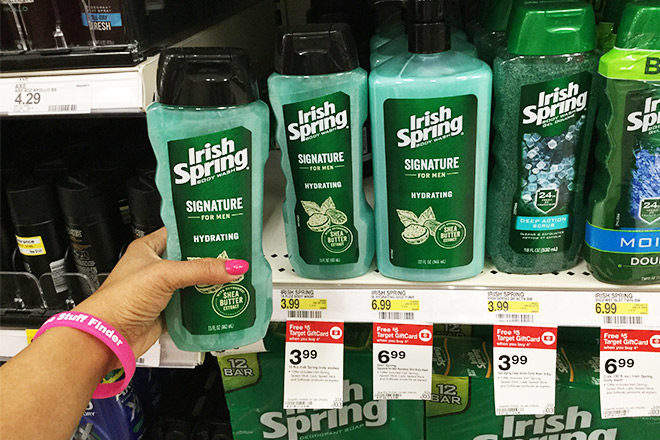 $1.74 (Reg $4) Irish Spring Body Wash at Target