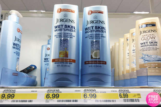 $2.32 (Reg $7) Jergens Wet Skin Moisturizer at Target