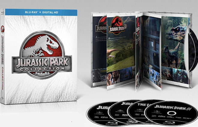 $24.99 (Reg $45) Jurassic Park 3-Film Blu-Ray Collection