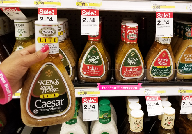 $1 (Reg $2.09) Ken's Salad Dressing at Target