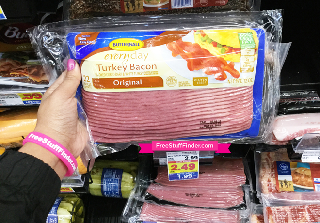 *HOT* $0.94 (Reg $3) Butterball Turkey Bacon at Kroger!