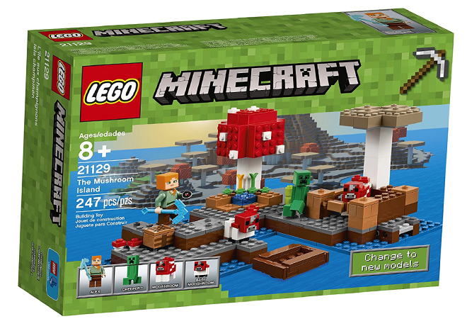 $15.99 LEGO Minecraft Mushroom Island Kit