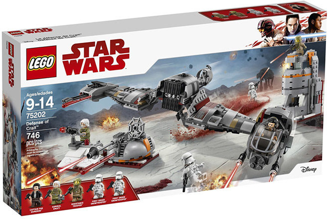 $67.99 (Reg $85) LEGO Star Wars Defense of Crait Set + FREE Shipping (Best Price!)